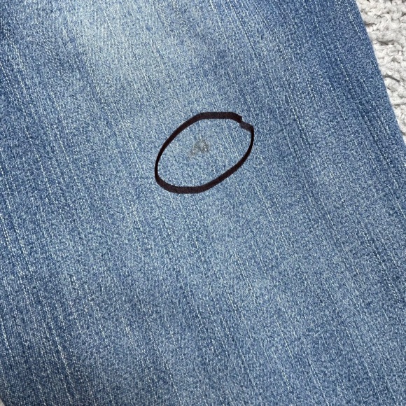 Silver Jeans Womens 27 Suki Surplus Capri Big Stitch Flap Pockets Low Rise Fest - Picture 6 of 7